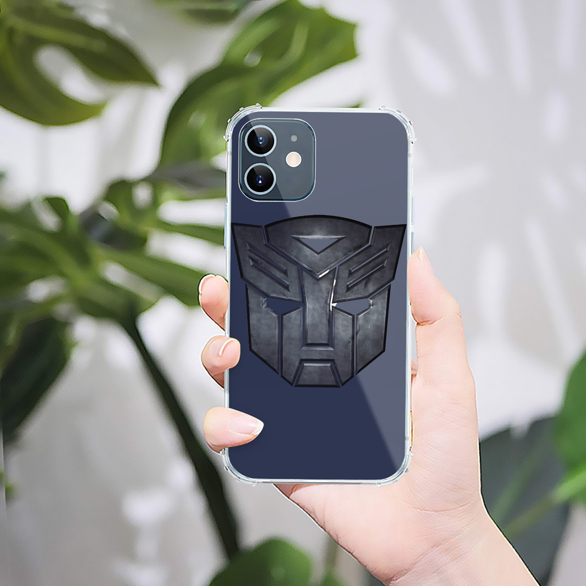 （画像用） Transformers トランスフォーマー 【iPhone 12シリーズ対応】透明スマホケース（クリアソフトケース）